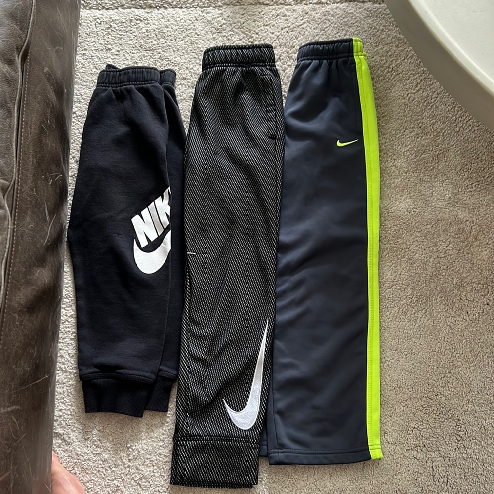 Bundle of 3 boys nike sweatpants